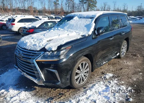 2016 Lexus Lx 570 z USA, uszkodzony, nr VIN JTJHY7AX1G4199494